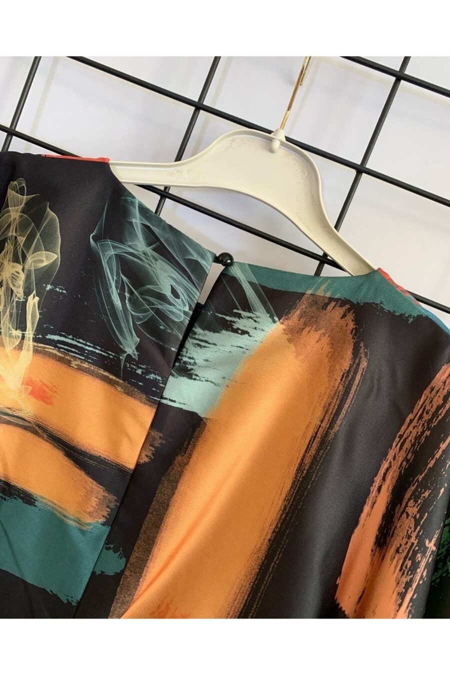 5925371511 Kadın Saten Beli Lastikli Maxi Boy Uzun Kol Tesettür Günlük Gece Davet Abiye Elbise