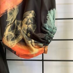 5925371511 Kadın Saten Beli Lastikli Maxi Boy Uzun Kol Tesettür Günlük Gece Davet Abiye Elbise