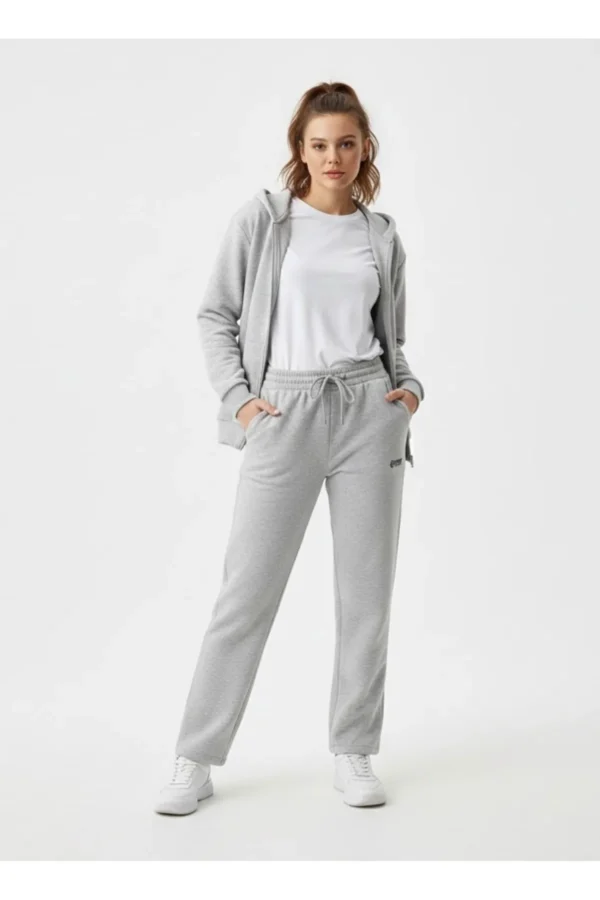 3 İplik Şardonlu Eşofman Altı (ÜRÜN TEK ALT PARÇADIR)