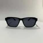 GB985 MAT SİYAH KADIN GÜNEŞ GÖZLÜĞÜ - Beyaz