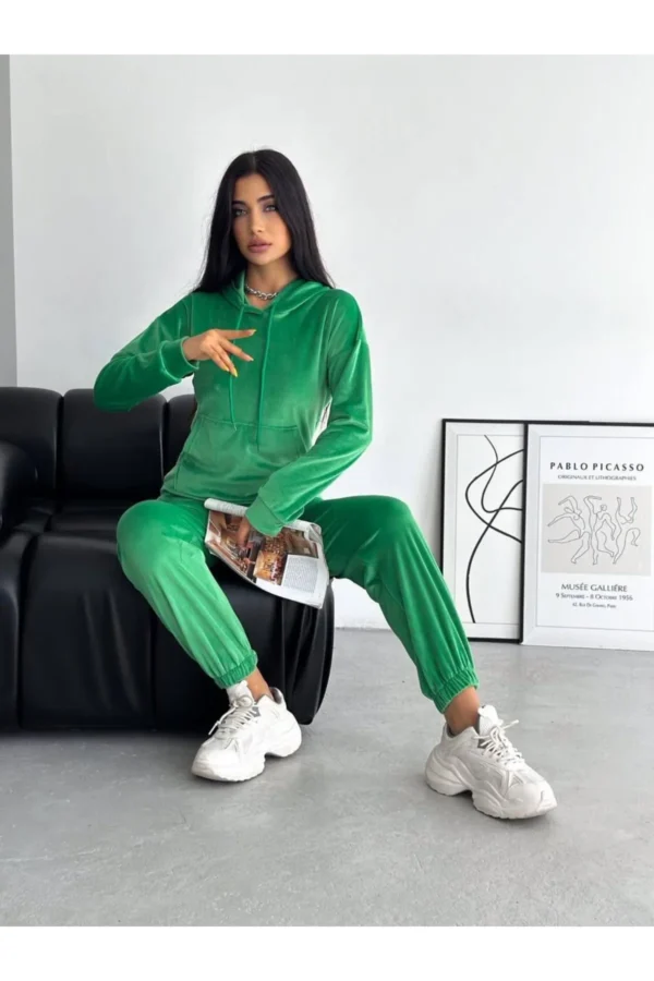 Kadife Eşofman Takım