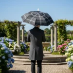 Siyah 8 Telli Tam Otomatik Rüzgara Dayanıklı Ekose Desenli Şemsiye