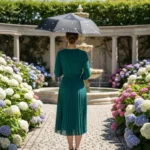 Siyah 8 Telli Tam Otomatik Rüzgara Dayanıklı Yıldız Desenli Şemsiye - Siyah