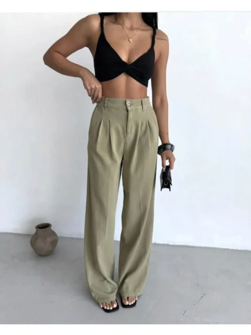 kadin-gabardin-kumas-palazzo-pantolon Kadın Gabardin Kumaş Palazzo Pantolon