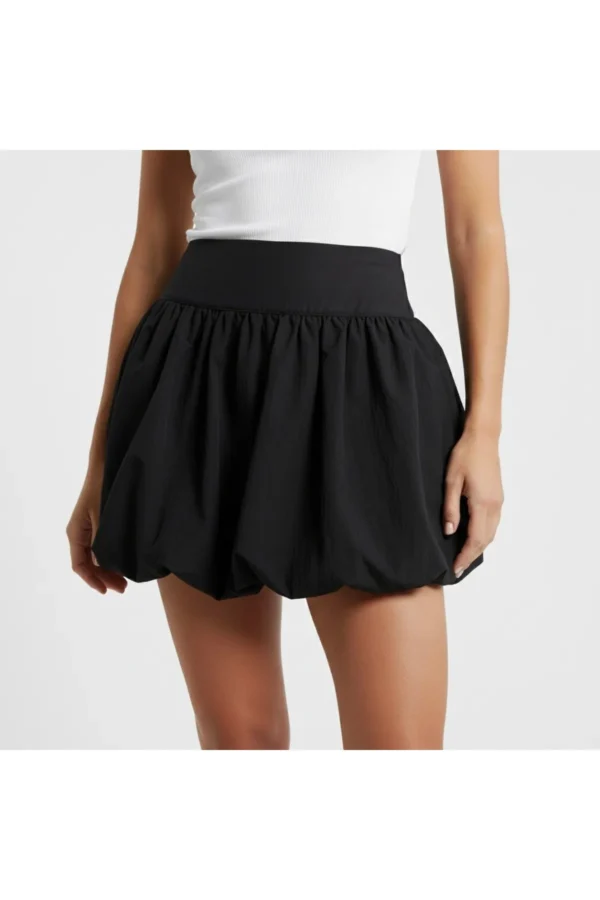 Mini İçi Şortlu Balon Etek