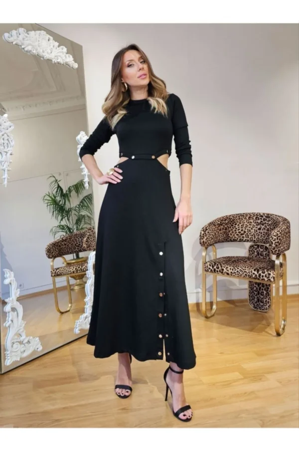 Çıtçıt Detaylı Etek Bluz İkili Takım