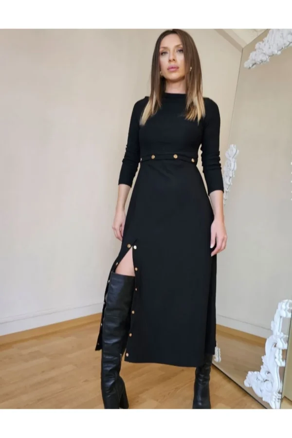 Çıtçıt Detaylı Etek Bluz İkili Takım