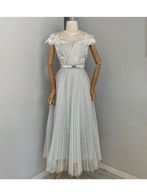 kadin-midi-uzun-boy-tuka-tasarim-piliseli-tul-dantel-detayli-mevlut-dua-dugun-nikah-elbisesi Kadın Midi Uzun Boy Tuka Tasarım Piliseli Tül Dantel Detaylı Mevlüt Dua Düğün Nikah Elbisesi